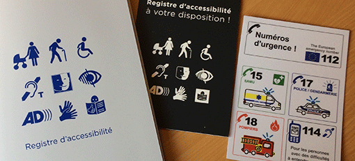 Registre d'accessibilit&eacute; au Repaire Louis Mandrin